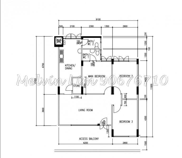 Blk 802 Woodlands Street 81 (Woodlands), HDB 4 Rooms #94791672